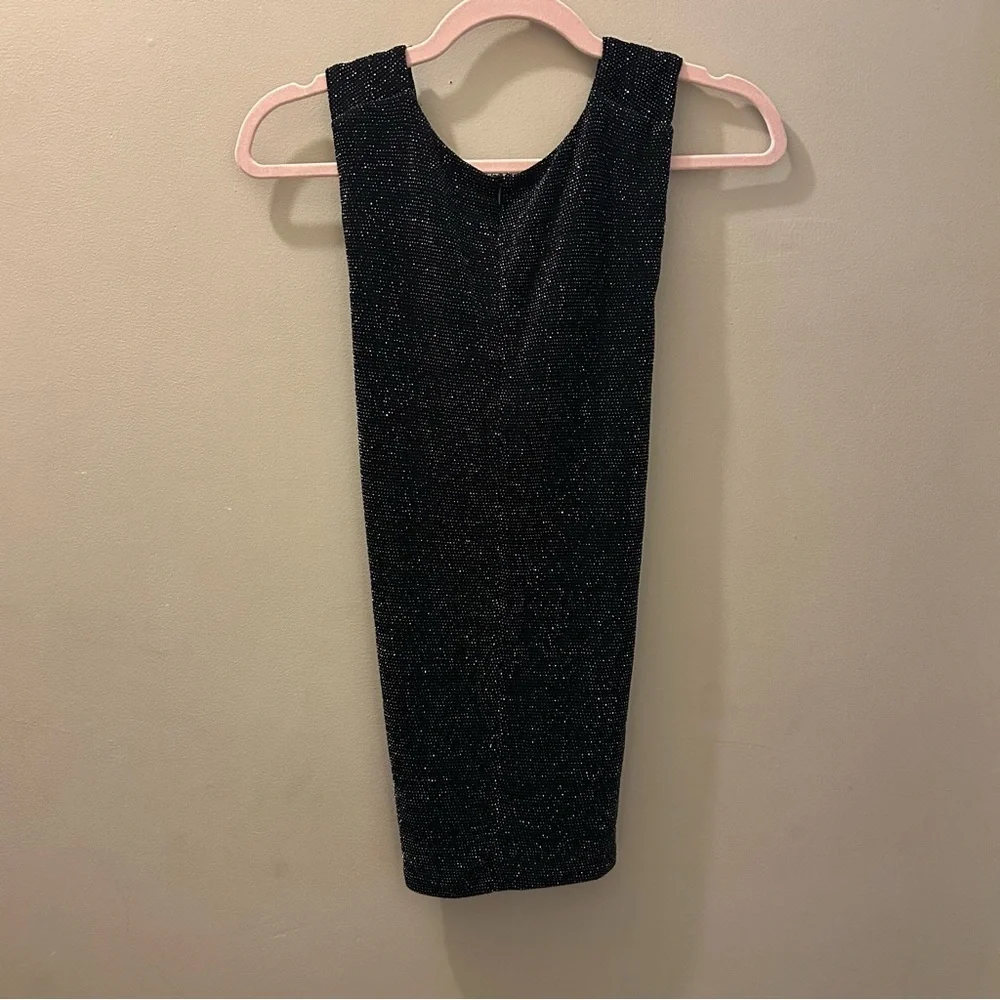 Michael Kors Black Sparkle Mini Dress